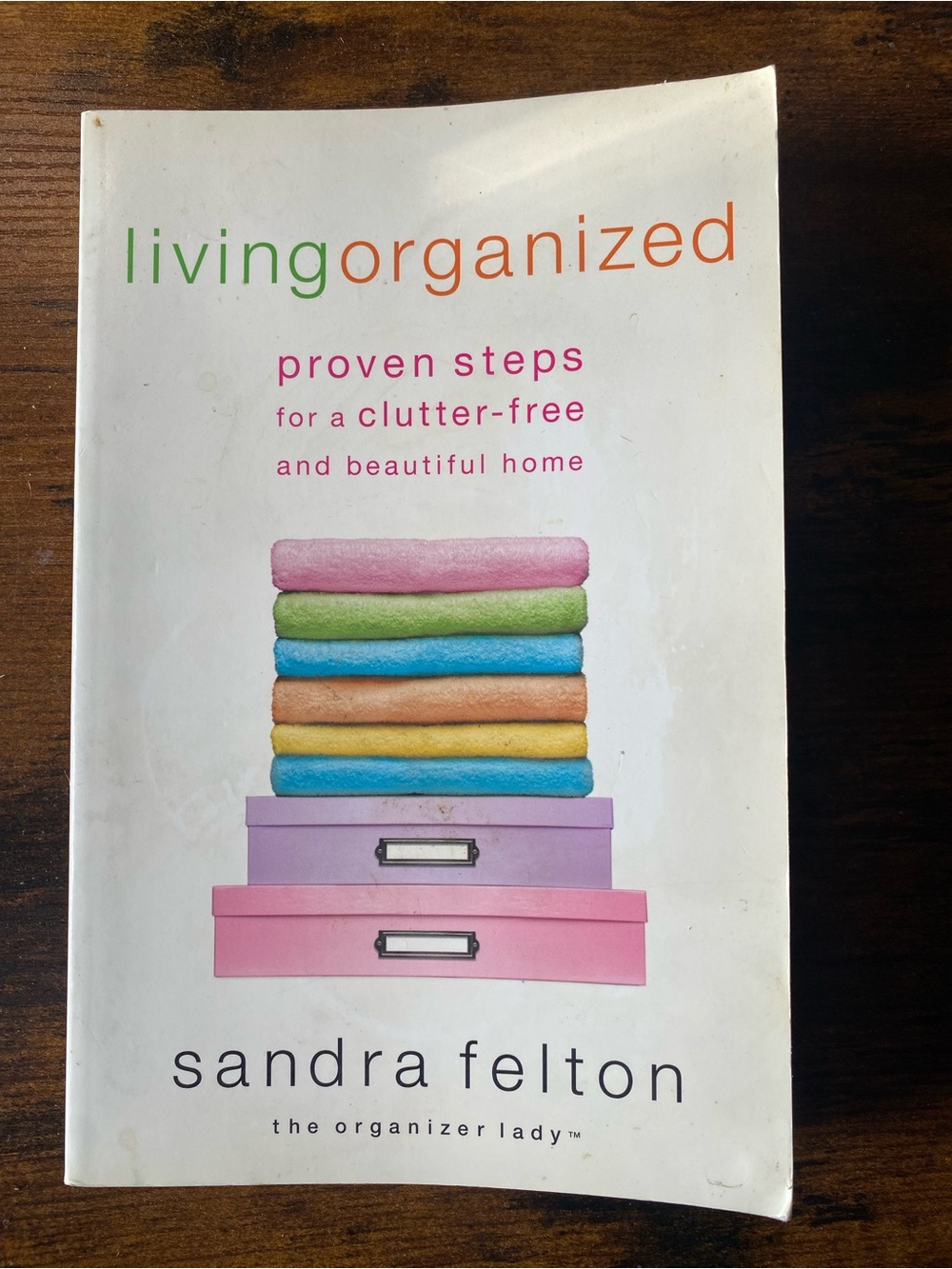 🔥Add to bundle for $2!
Living Organized by Sandra Felton Paperback